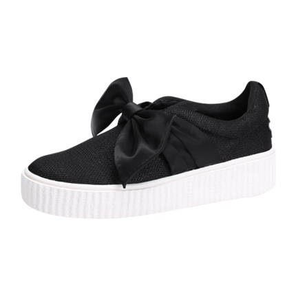 shop online Bow Decorated Slip On Sneakers shop online Bow Decorated Slip On Sneakers