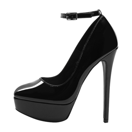 shop online Ankle Strap Platform PU Pumps shop online Ankle Strap Platform PU Pumps