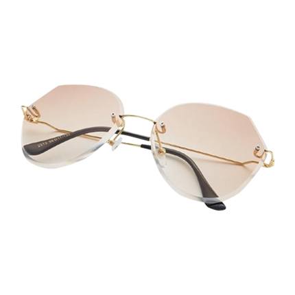 shop online Tinted Lens Rimless Sunglasses shop online Tinted Lens Rimless Sunglasses