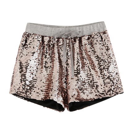 shop Sequin Drawstring Shorts online shop Sequin Drawstring Shorts online