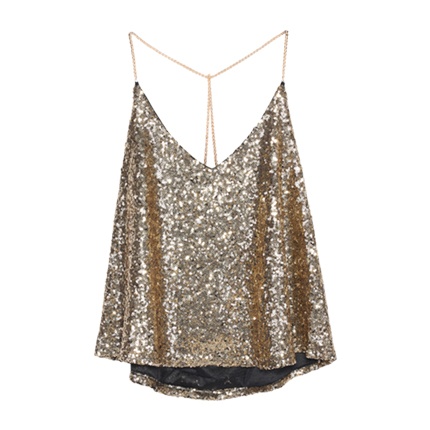 shop online Criss Cross Sequined Cami Top shop online Criss Cross Sequined Cami Top