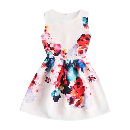 shop online Florals Embossed Fit & Flare Dress shop online Florals Embossed Fit & Flare Dress