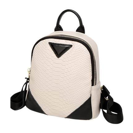 shop Crocodile Embossed PU Backpack online shop Crocodile Embossed PU Backpack online