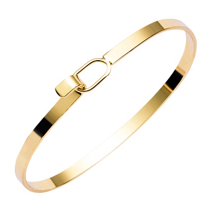 shop online Gold Plated Buckled Minimalist Open Bracelet shop online Gold Plated Buckled Minimalist Open Bracelet
