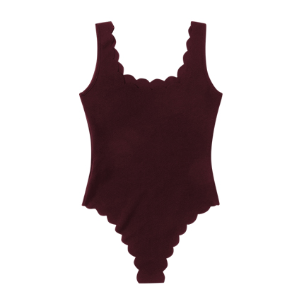 shop online Scallop Trim Tank Bodysuit shop online Scallop Trim Tank Bodysuit