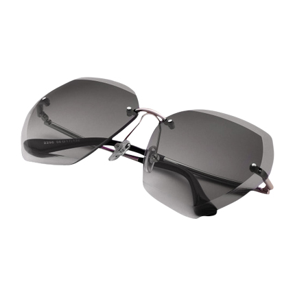 shop online Rimless Oversized Sunglasses shop online Rimless Oversized Sunglasses