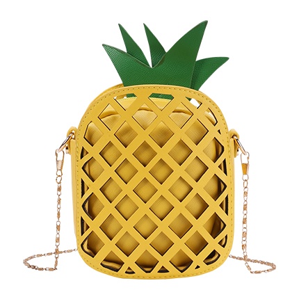 shop online Pineapple Shaped PU Chain Crossbody Bag shop online Pineapple Shaped PU Chain Crossbody Bag