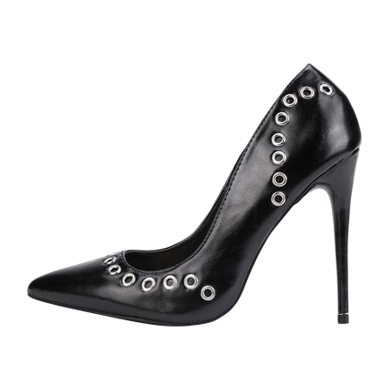 shop online Grommet Design PU Stiletto Heels shop online Grommet Design PU Stiletto Heels