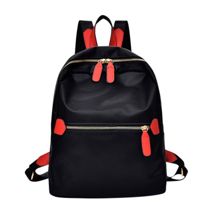 shop Contrast Trim Zip Around Backpack online shop Contrast Trim Zip Around Backpack online