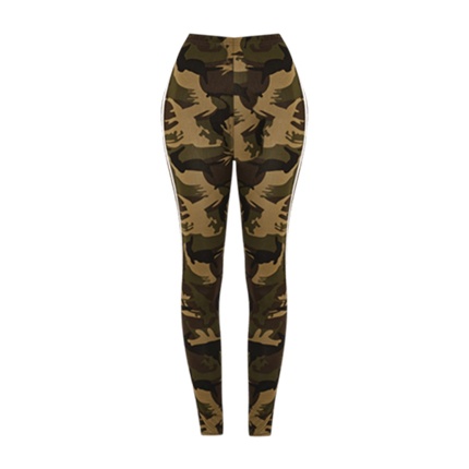 shop online Camo Print Tape Side Leggings shop online Camo Print Tape Side Leggings
