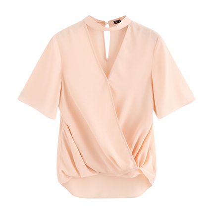 shop online Choker Neck Wrap Top shop online Choker Neck Wrap Top