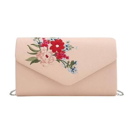 shop online Floral Embroidery Clutch Bag shop online Floral Embroidery Clutch Bag
