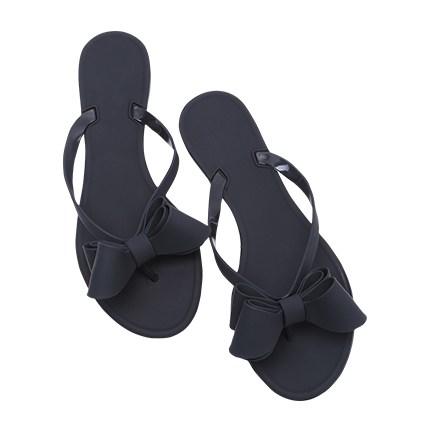 shop online Black Bow Detail Flip Flops shop online Black Bow Detail Flip Flops