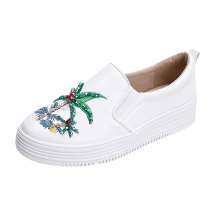 shop online Tropical Pattern Slip On Sneakers shop online Tropical Pattern Slip On Sneakers