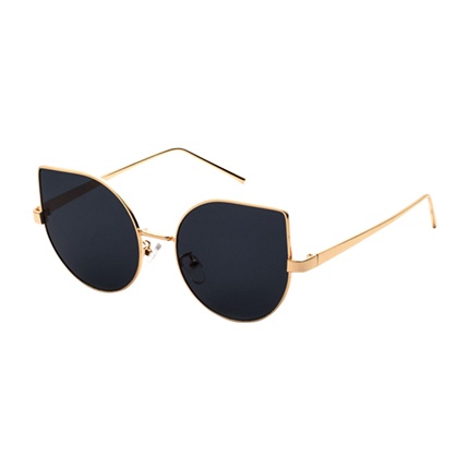 shop online Metal Frame Black Cat Eye Sunglasses shop online Metal Frame Black Cat Eye Sunglasses