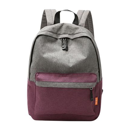 shop Two Tone Zipper Pocket Backpack online shop Two Tone Zipper Pocket Backpack online