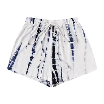 shop Drawstring Waist Tie Dye Shorts online shop Drawstring Waist Tie Dye Shorts online