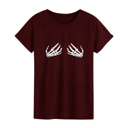 shop Hand Print T-shirt online shop Hand Print T-shirt online