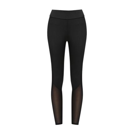 shop online Mesh Panel Stretchy Leggings shop online Mesh Panel Stretchy Leggings
