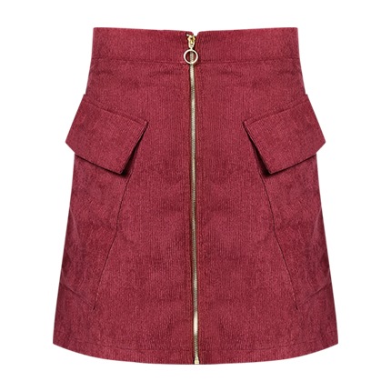 shop O-Ring Zip Up Skirt online shop O-Ring Zip Up Skirt online