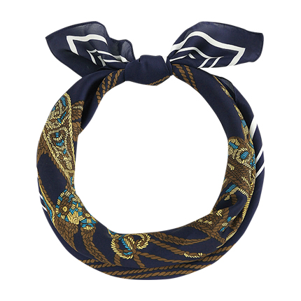 shop online Graphic Print Satin Bandana shop online Graphic Print Satin Bandana
