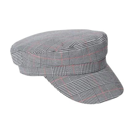 shop Houndstooth Baker Boy Hat online shop Houndstooth Baker Boy Hat online