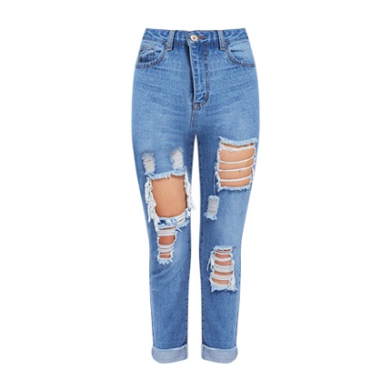 shop online Bleach Wash Destroyed Jeans shop online Bleach Wash Destroyed Jeans