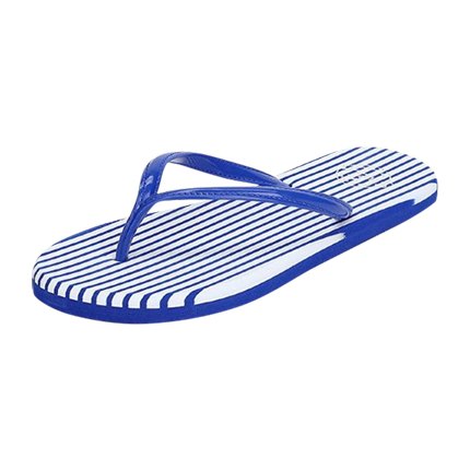 shop Striped Design Toe Post Slippers online shop Striped Design Toe Post Slippers online
