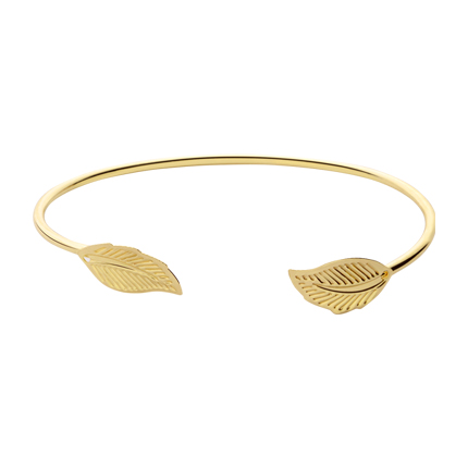 shop online Gold Plated Leaf Wrap Bangle shop online Gold Plated Leaf Wrap Bangle
