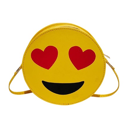 smiley sling bag