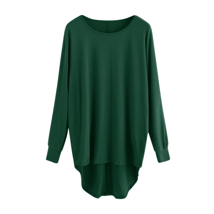 shop High Low Oversized Batwing Sweatshirt online shop High Low Oversized Batwing Sweatshirt online