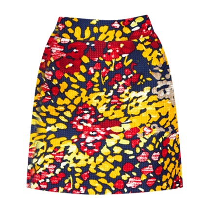 shop online Abstract Print Textured Skirt shop online Abstract Print Textured Skirt