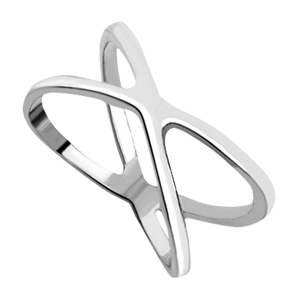 shop online Silver Criss Cross Ring shop online Silver Criss Cross Ring
