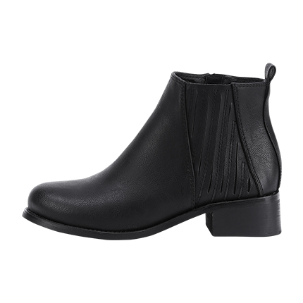 shop online Side Zipper PU Ankle Boots shop online Side Zipper PU Ankle Boots