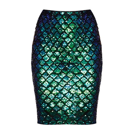 shop online Iridescent Diamond Sequin Pencil Skirt shop online Iridescent Diamond Sequin Pencil Skirt
