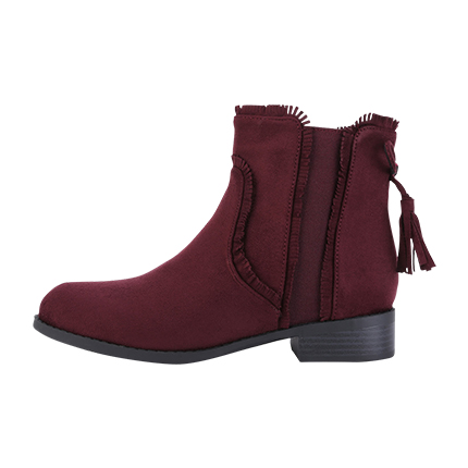 shop online Tassel Bow Back Block Heeled Ankle Boots shop online Tassel Bow Back Block Heeled Ankle Boots