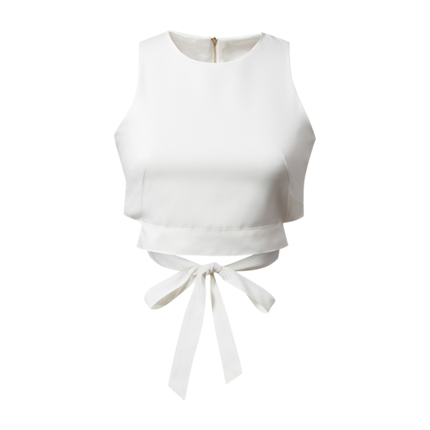 shop online Zipper Bow Tie Tank Top shop online Zipper Bow Tie Tank Top
