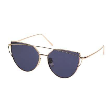 shop online Gold Frame Black Reflective Lenses Sunglasses shop online Gold Frame Black Reflective Lenses Sunglasses