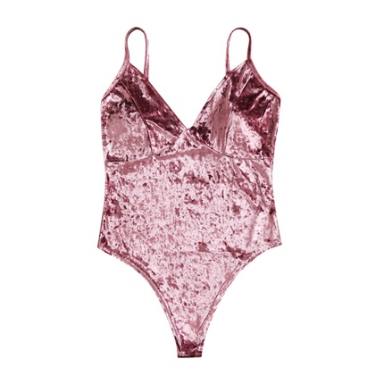shop online Velvet V Neckline Cami Bodysuit shop online Velvet V Neckline Cami Bodysuit