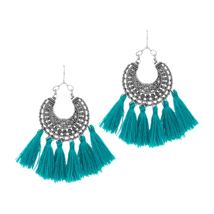shop online Tassel Drop Statement Earrings shop online Tassel Drop Statement Earrings