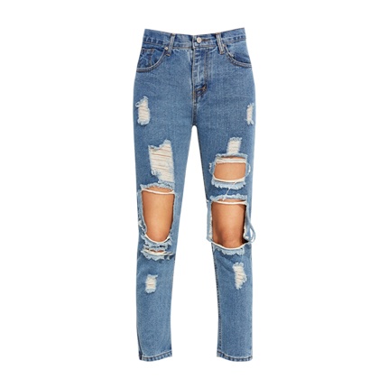 shop online Distressed Knees Ankle Jeans shop online Distressed Knees Ankle Jeans
