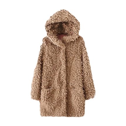 shop online Faux Fur Hooded Coat shop online Faux Fur Hooded Coat