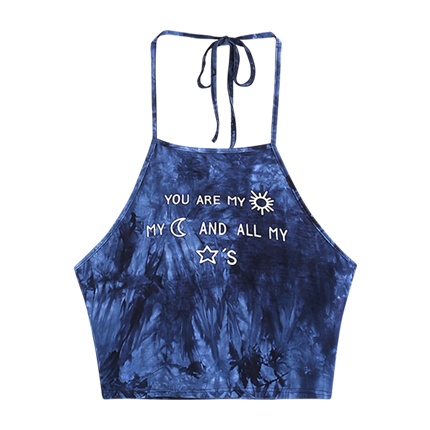 shop Tie Dye Halter Top online shop Tie Dye Halter Top online
