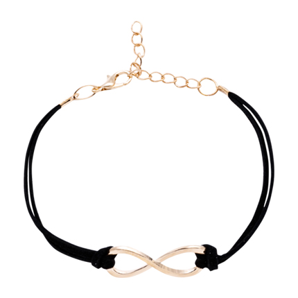 shop online Black Criss Cross Detail Bracelet shop online Black Criss Cross Detail Bracelet