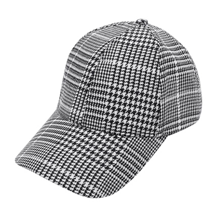shop Houndstooth Baseball Cap online shop Houndstooth Baseball Cap online