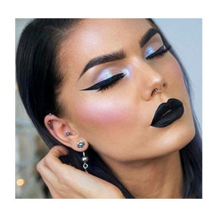 highlighter with eyeshadow