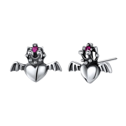 shop Silver Gothic Peach Earrings online shop Silver Gothic Peach Earrings online