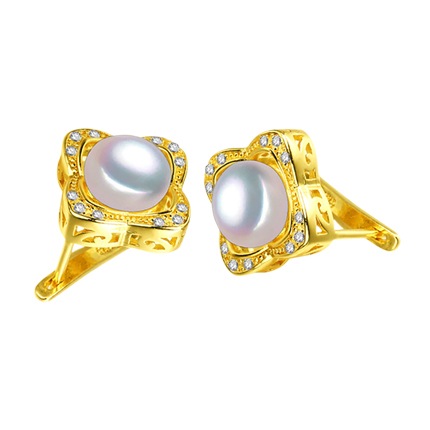 shop Pearl gold color geometric bohemian earrings online shop Pearl gold color geometric bohemian earrings online