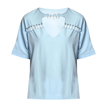 shop Never Turn Back On Blue Tee online shop Never Turn Back On Blue Tee online