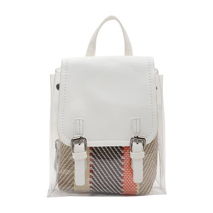 shop online Pack Me A Bag White Backpack shop online Pack Me A Bag White Backpack